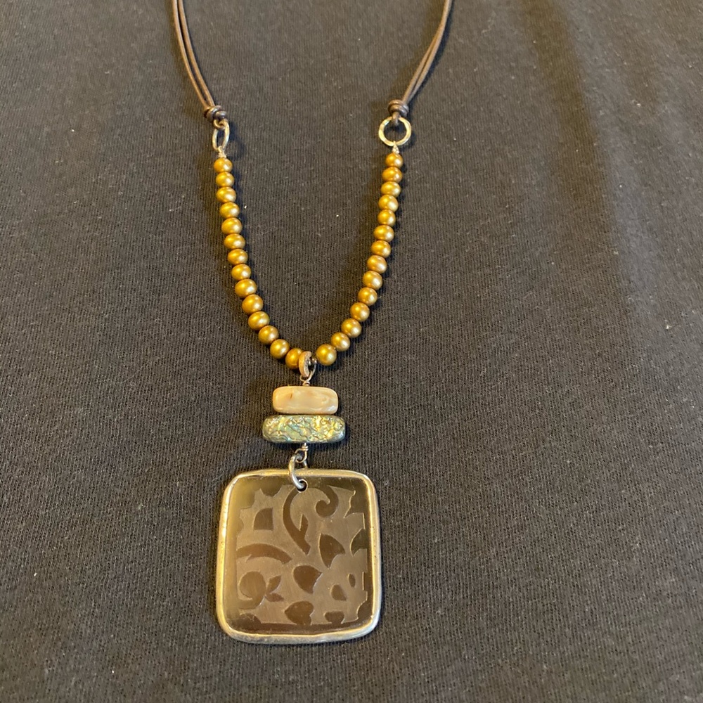 Silpada multi-stone/gem necklace